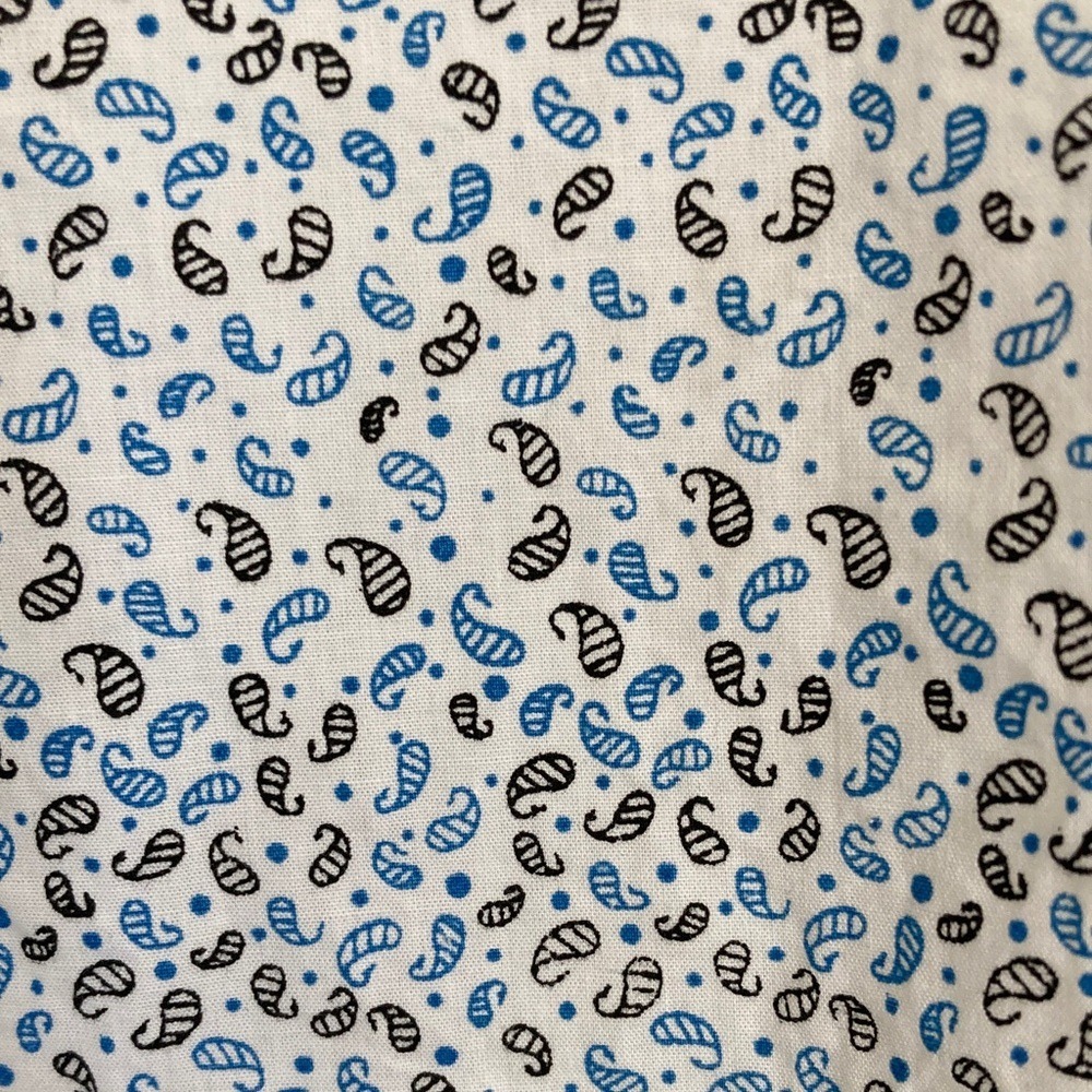 Peter Werth London N1 Men's Short Sleeve Button Front Shirt Size Small‎ Paisley - Picture 10 of 10